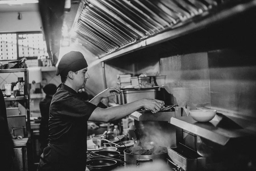 Fotografía documental en cocina por Lonchera